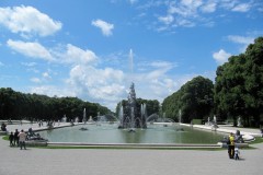 Castello-di-Herrenchiemsee-Baviera-La-fontana-del-Re